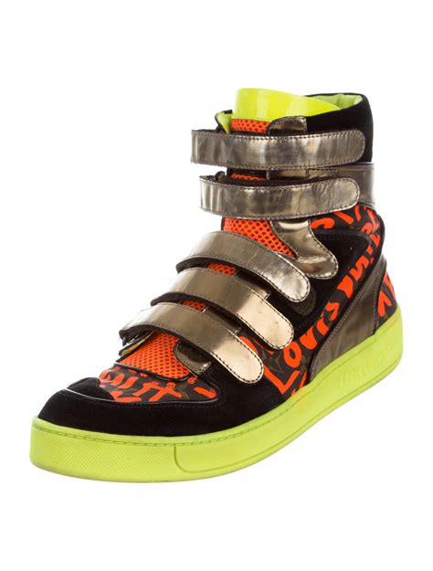 louis vuitton graffiti sneaker boot for sale